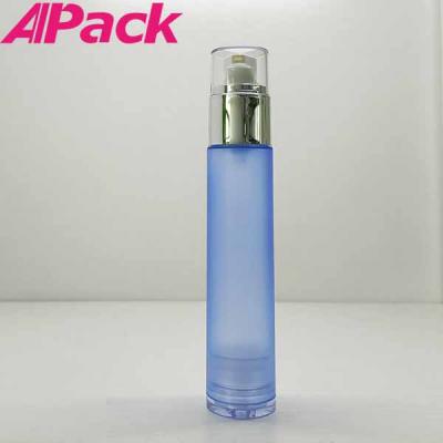 S1 50ML blue frosted airless bottle